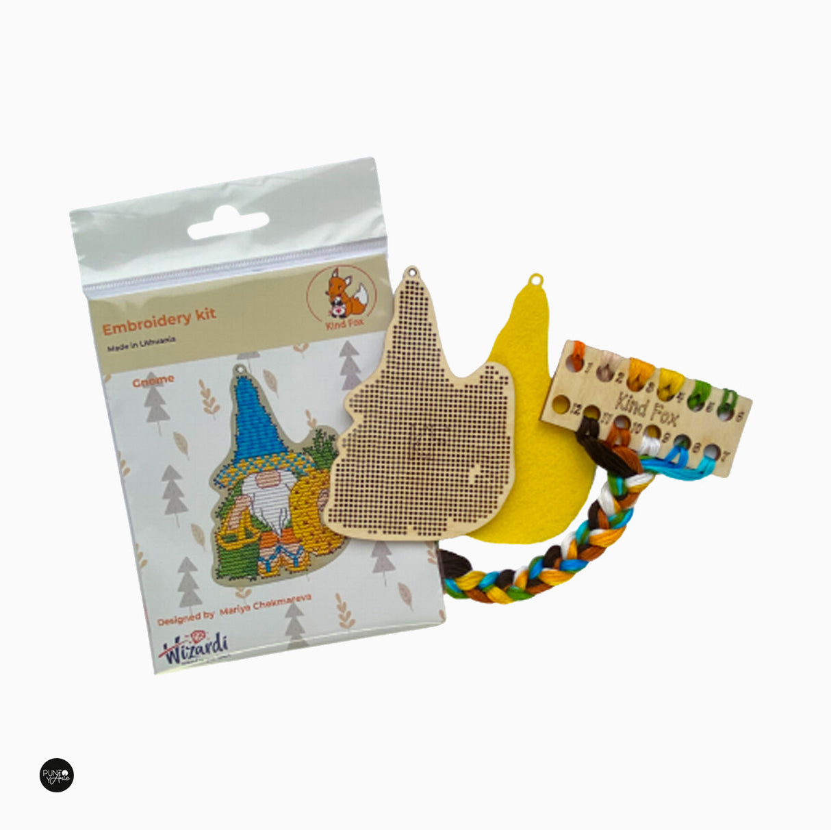 Gnome - Wizardi - Cross stitch kit KF022/87