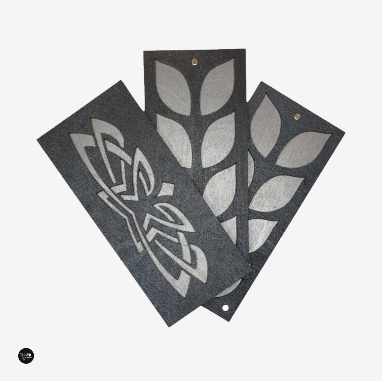 Organizador de abalorios de madera Wizardi KF027/10-2