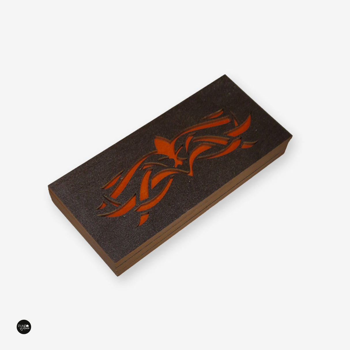 Organizador de abalorios de madera Wizardi KF027/12-2