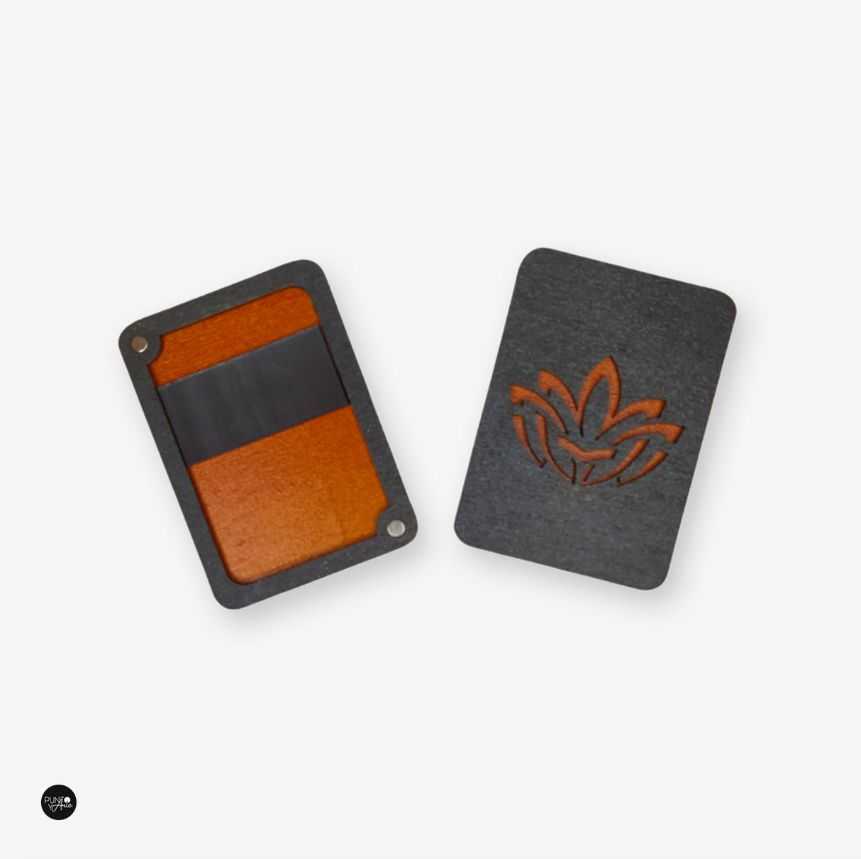 Étui à aiguilles en bois avec aimants - Wizardi KF056/11R