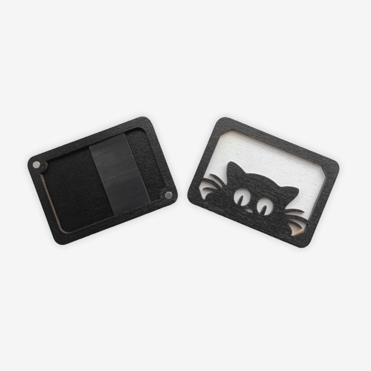 Étui à aiguilles en bois avec aimants - Wizardi KF056/28