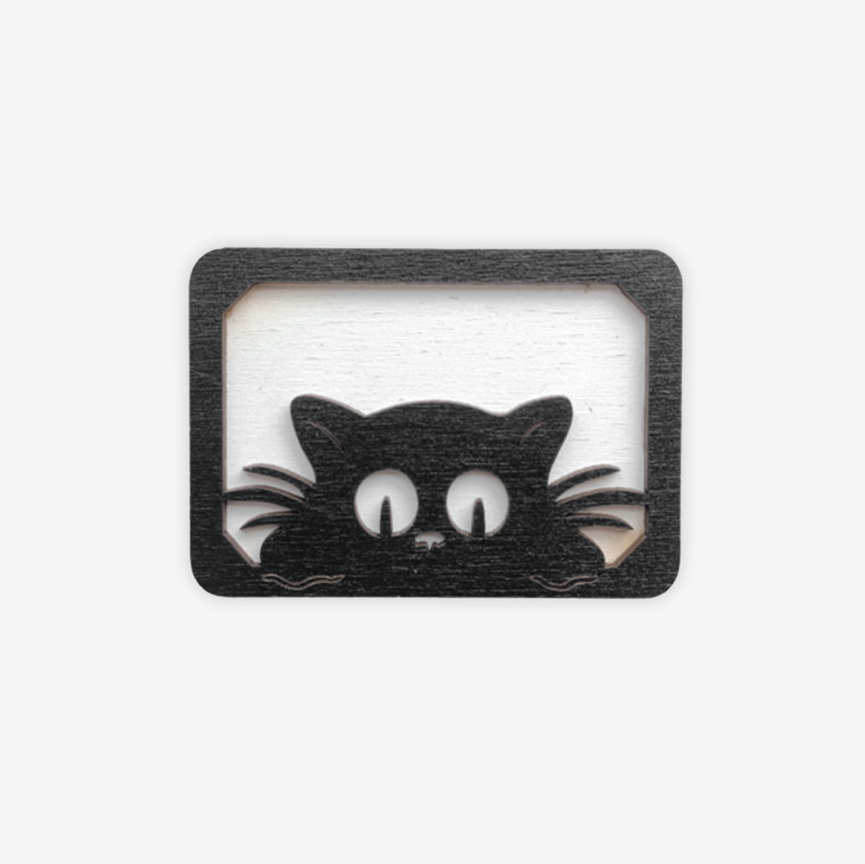 Étui à aiguilles en bois avec aimants - Wizardi KF056/28