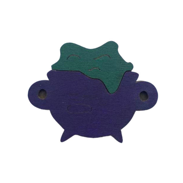 Potion. Estuche de agujas de madera con imanes - Wizardi KF056/42