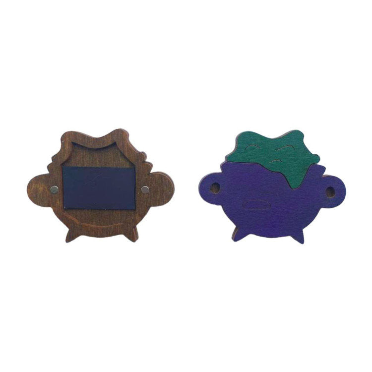 Potion. Étui à aiguilles en bois avec aimants - Wizardi KF056/42