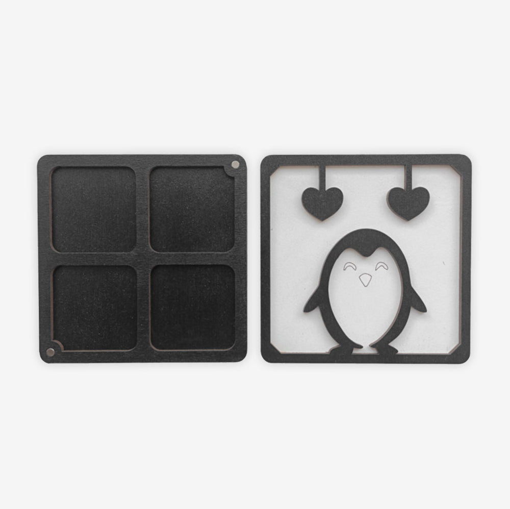 Organizador de abalorios de madera Wizardi KF057/26