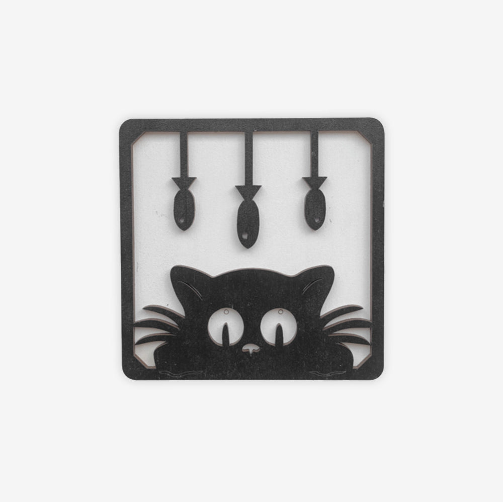 Organizador de abalorios de madera Wizardi KF057/28