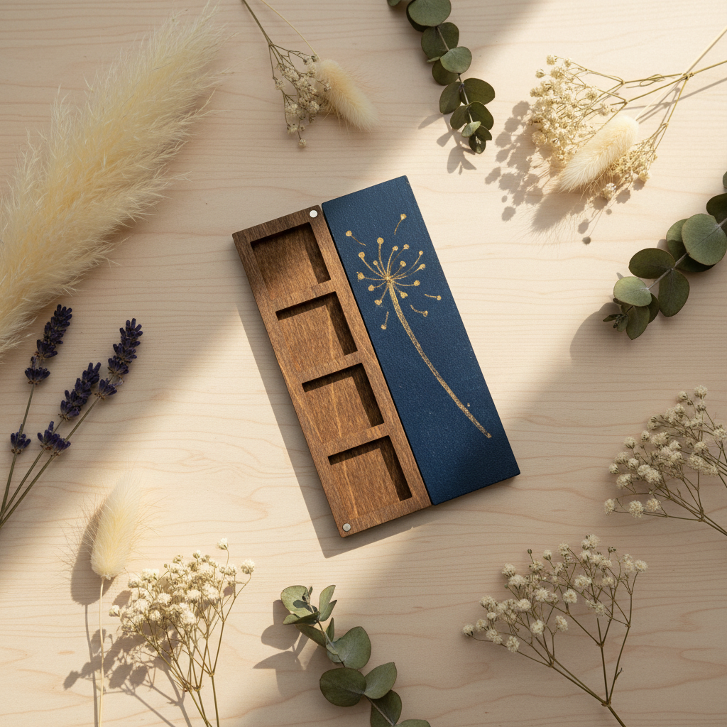 Organisateur de perles en bois Wizardi KF057/6