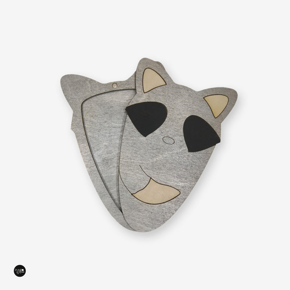Estuche para tijeras de Mapache Wizardi KF058/8