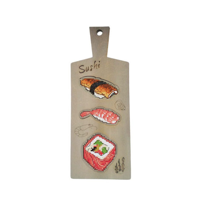 Sushi Set - Wizardi - Cross stitch kit KF068/21