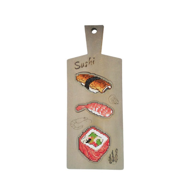 Sushi Set - Wizardi - Kit de punto de cruz KF068/21
