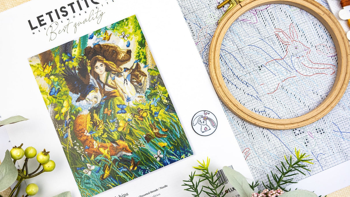 Kit punto de cruz Letistitch L9972