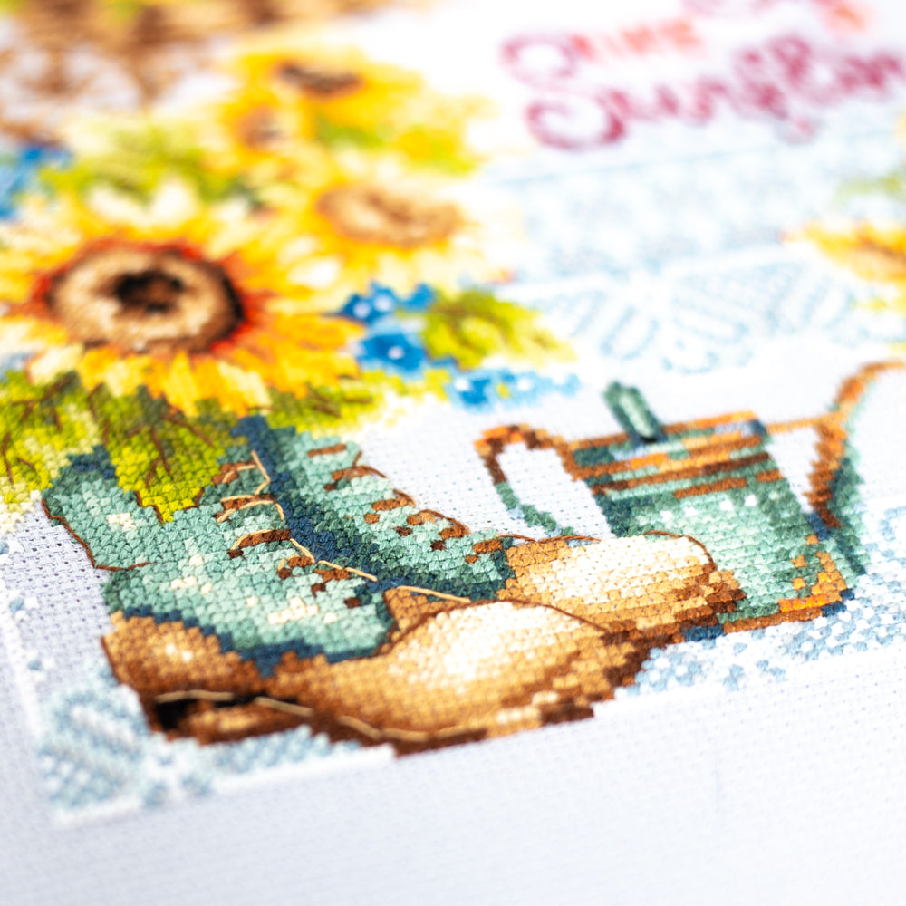 Kit de Punto de Cruz 540-704 “Shine Like a Sunflower!” – Magic Needle