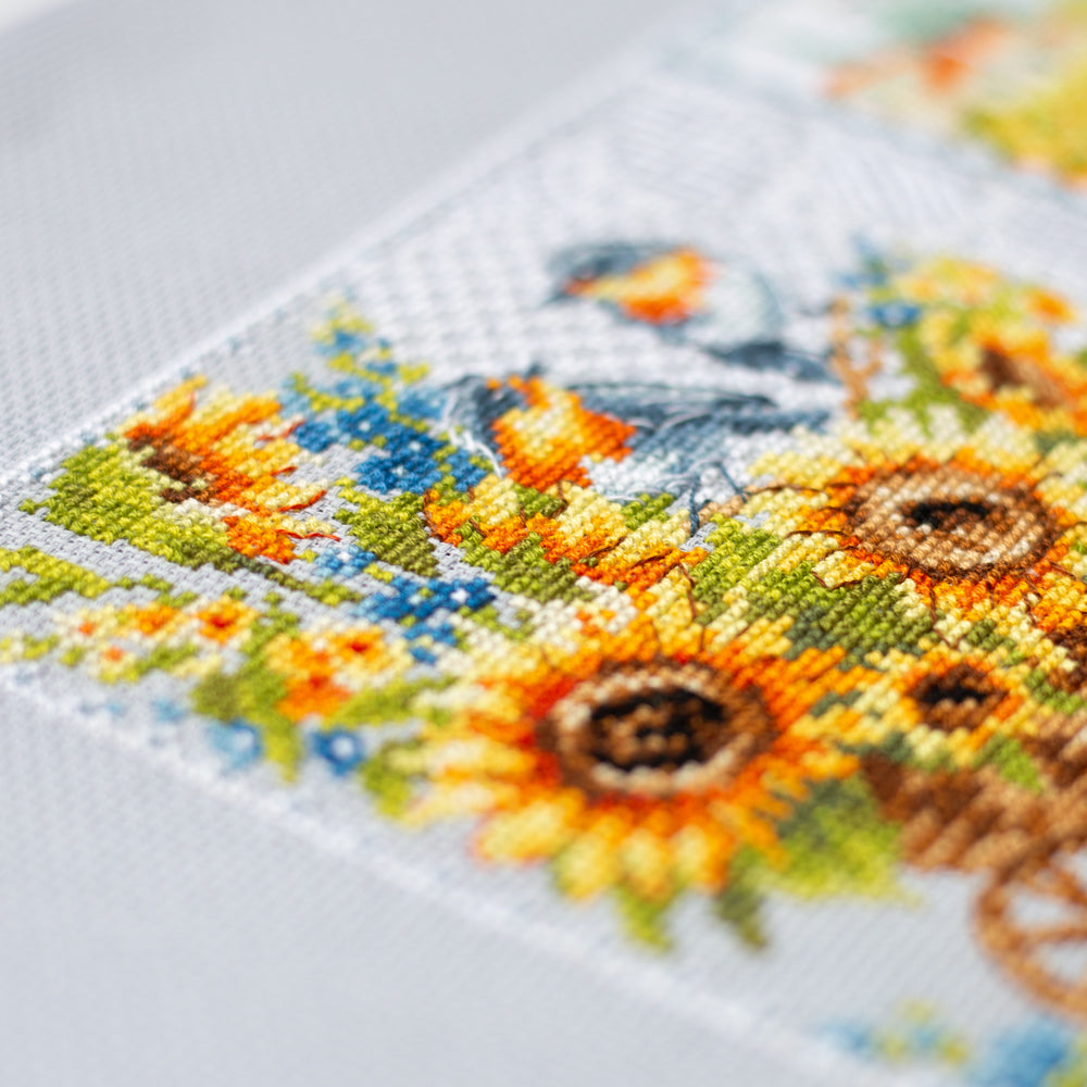 Kit de Punto de Cruz 540-704 “Shine Like a Sunflower!” – Magic Needle