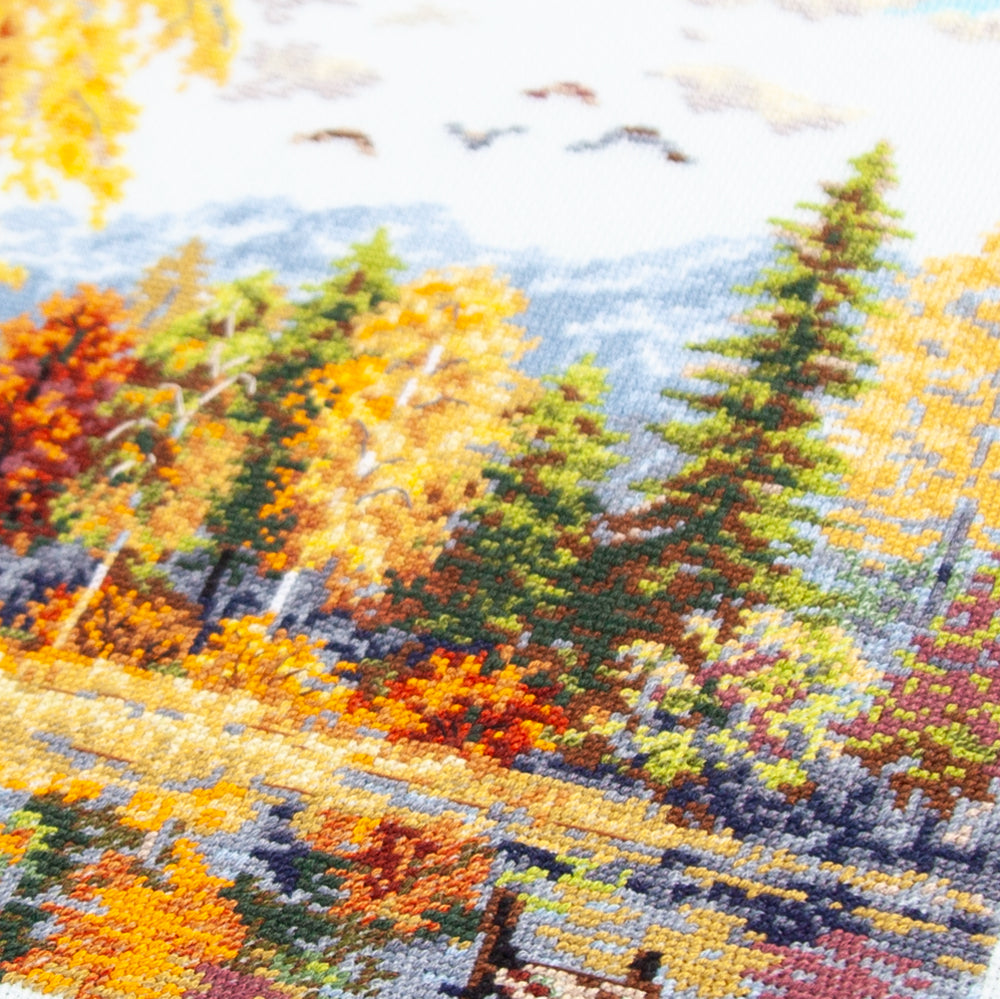 Kit de Punto de Cruz 70-02 “Golden October” – Magic Needle