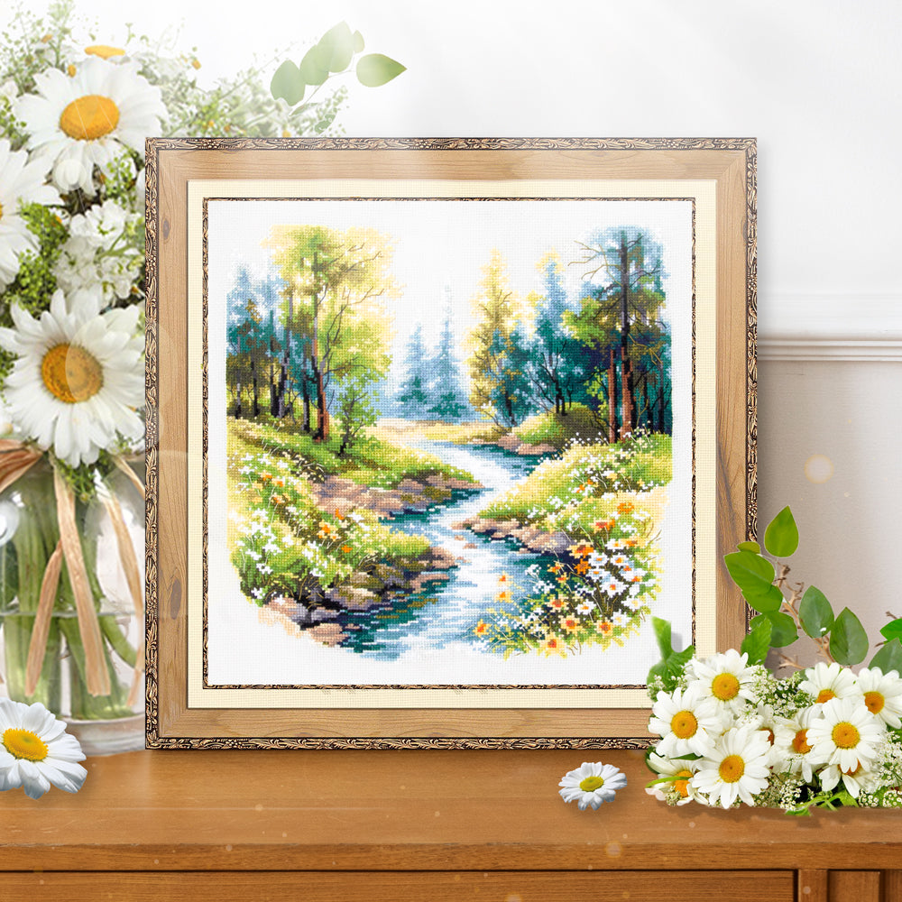 Cross Stitch Kit 70-12 “Sounds of Nature” – Magic Needle