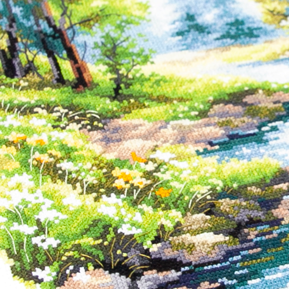 Cross Stitch Kit 70-12 “Sounds of Nature” – Magic Needle