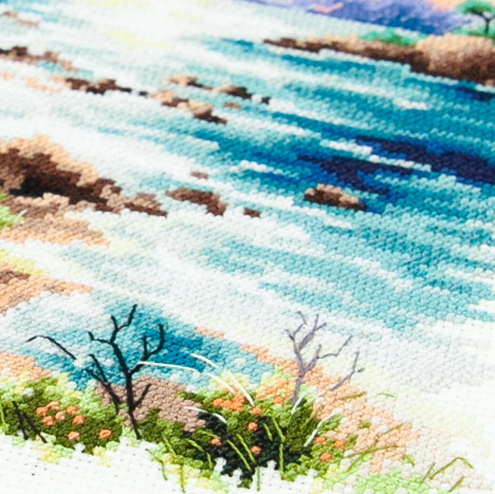 Cross Stitch Kit 70-16 “Sea Sunset” – Magic Needle