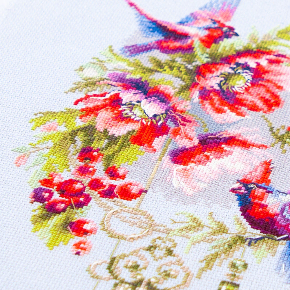 Cross Stitch Kit 70-20 “Keys To Be Happy” – Magic Needle