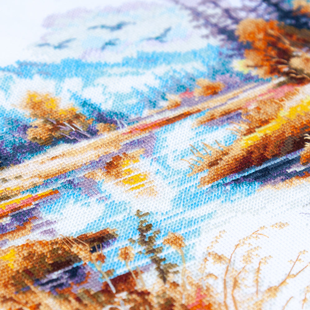 Cross Stitch Kit 70-27 “Silence And Coolness” – Magic Needle