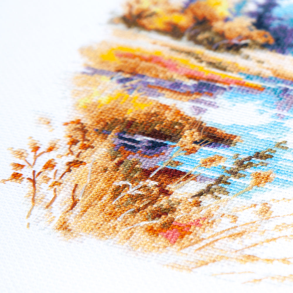 Cross Stitch Kit 70-27 “Silence And Coolness” – Magic Needle