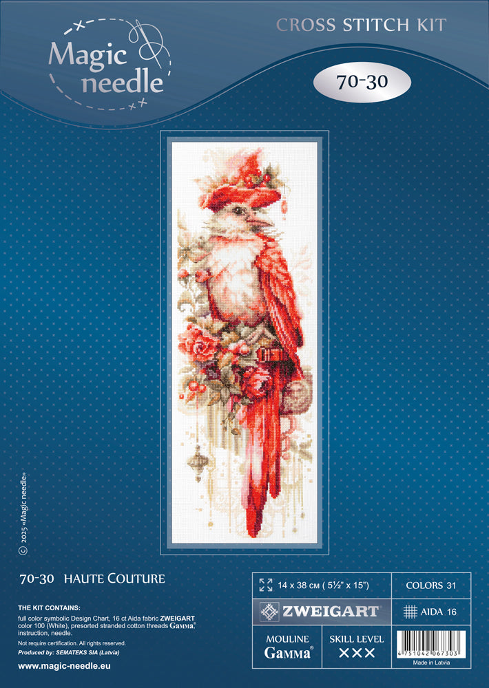 Cross Stitch Kit 70-30 “Haute Couture” – Magic Needle