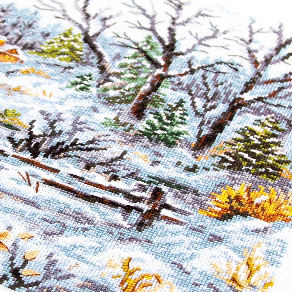 Cross Stitch Kit 70-33 “Frosty Day” – Magic Needle