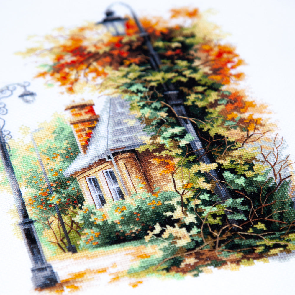 Cross Stitch Kit 70-41 “Quiet September” – Magic Needle