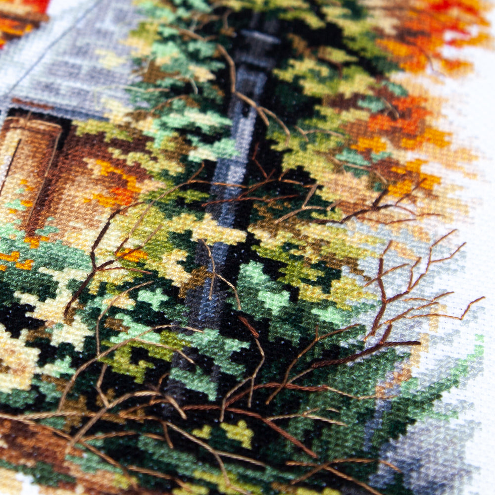 Cross Stitch Kit 70-41 “Quiet September” – Magic Needle