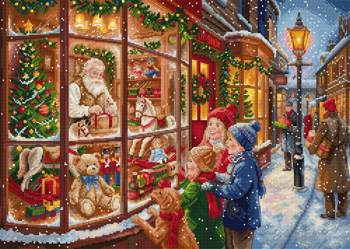 Kit de Punto de Cruz Letistitch L10-007 Holiday Magic