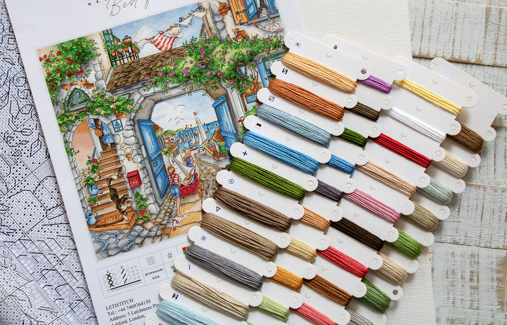 To the port - L8004 LETISTITCH - Cross Stitch Kit