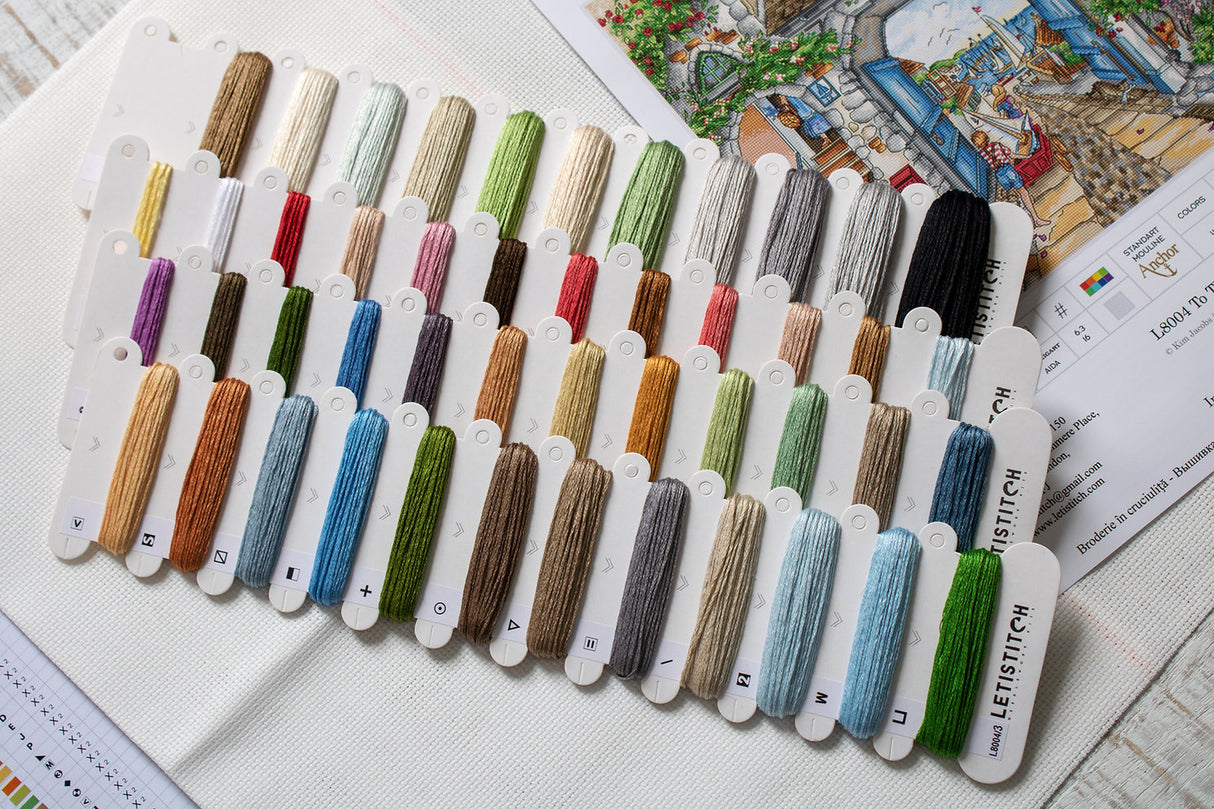 To the port - L8004 LETISTITCH - Cross Stitch Kit