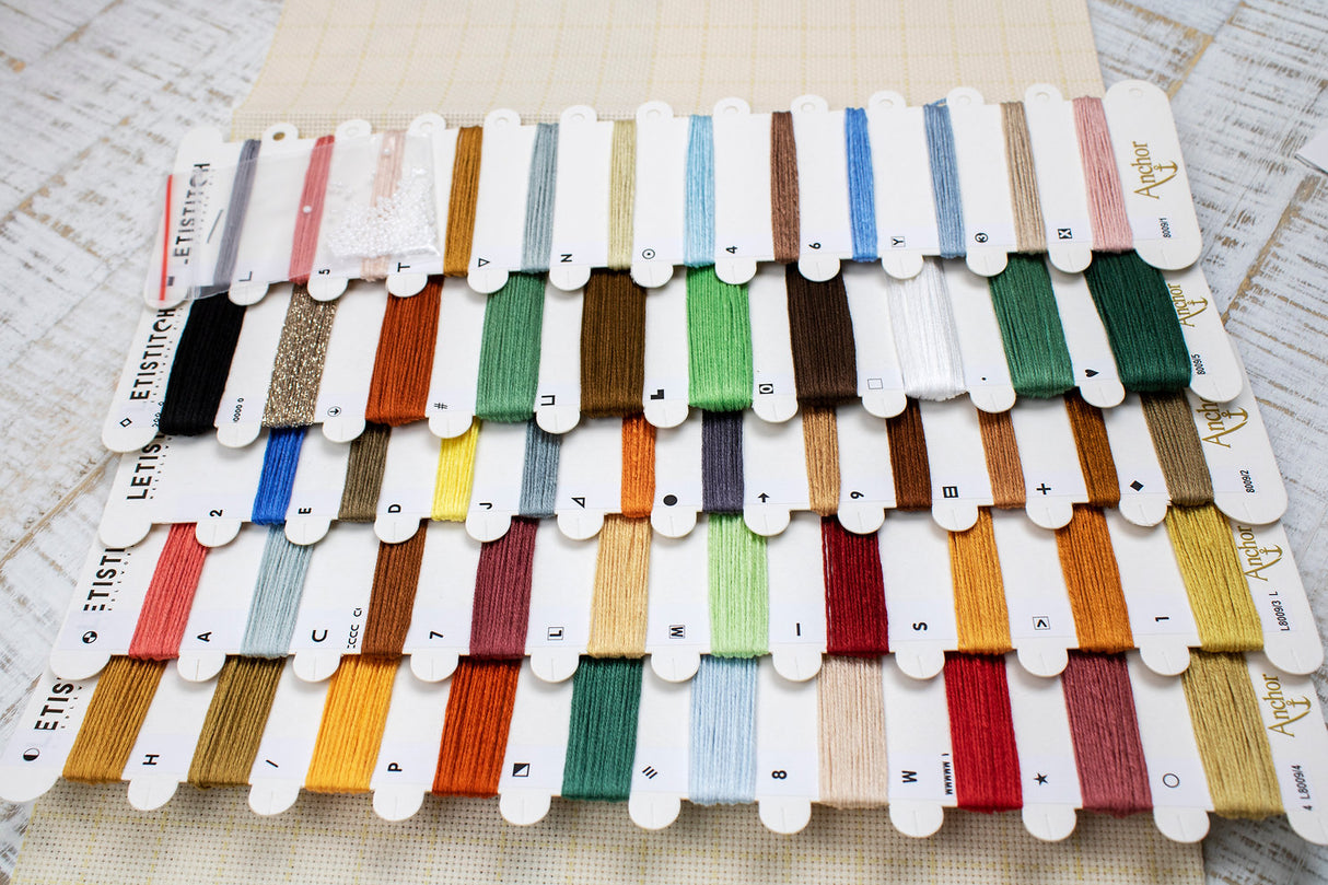 L8009 Cozy Christmas - LETISTITCH - Cross Stitch Kit