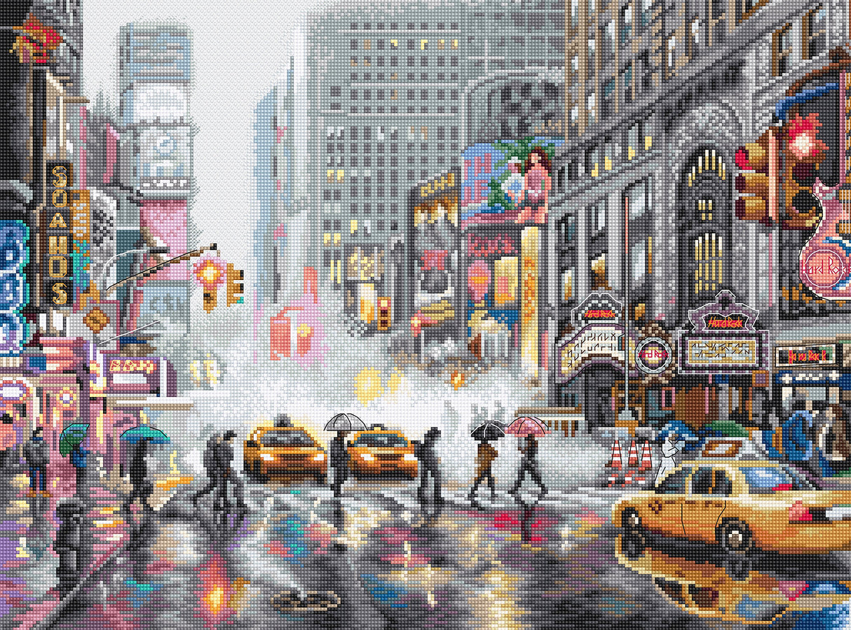 New York - L8012 LETISTITCH - Kit de Punto de Cruz