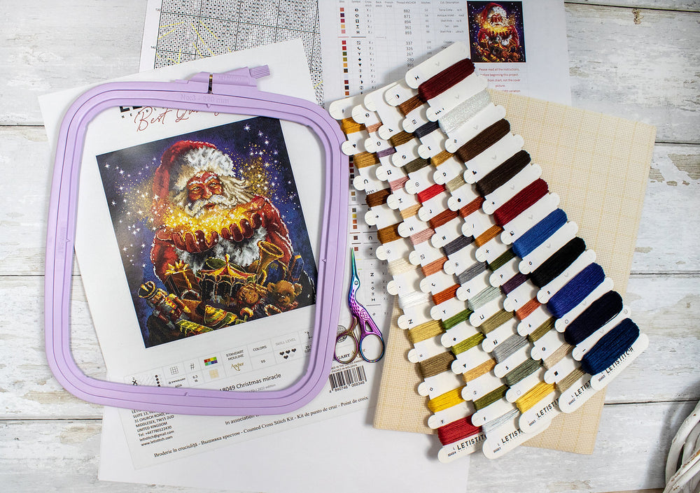 Christmas Miracle - L8049 LETISTITCH - Cross Stitch Kit