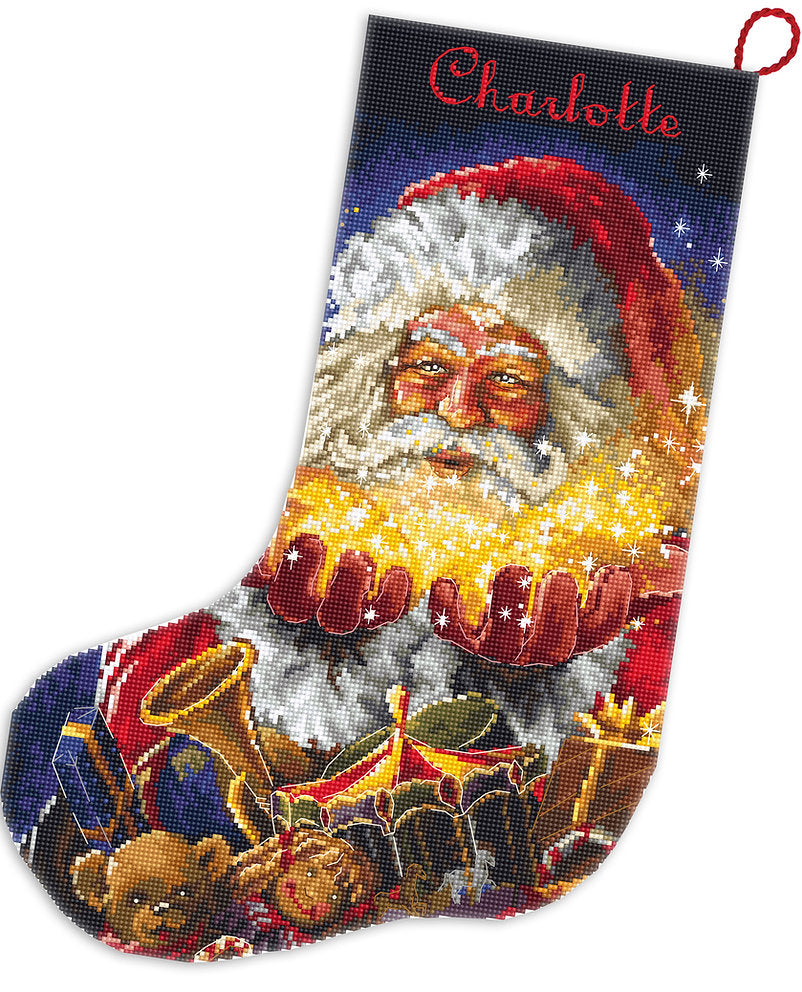 Milagro Mavideño - Calcetín de Navidad L8050 LETISTITCH