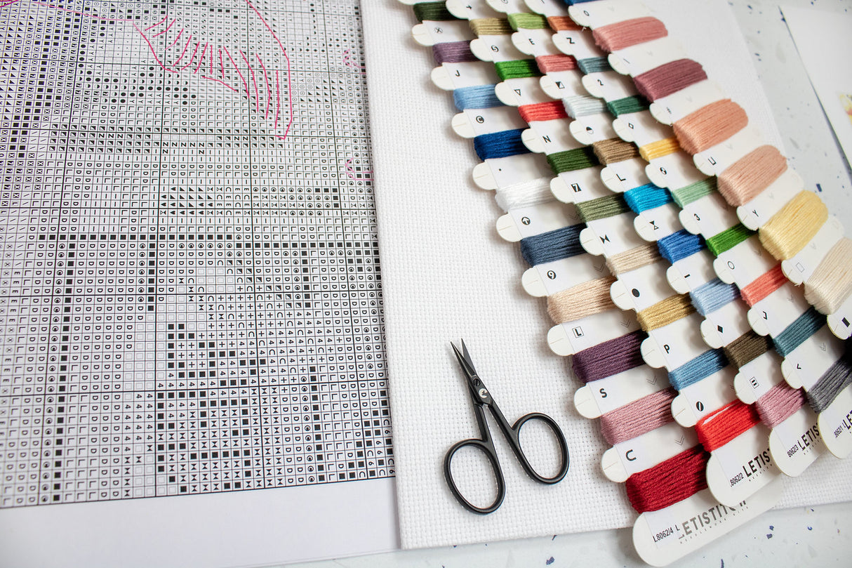 Cross Stitch Kit "Spring Songbirds" - LETISTITCH L8062