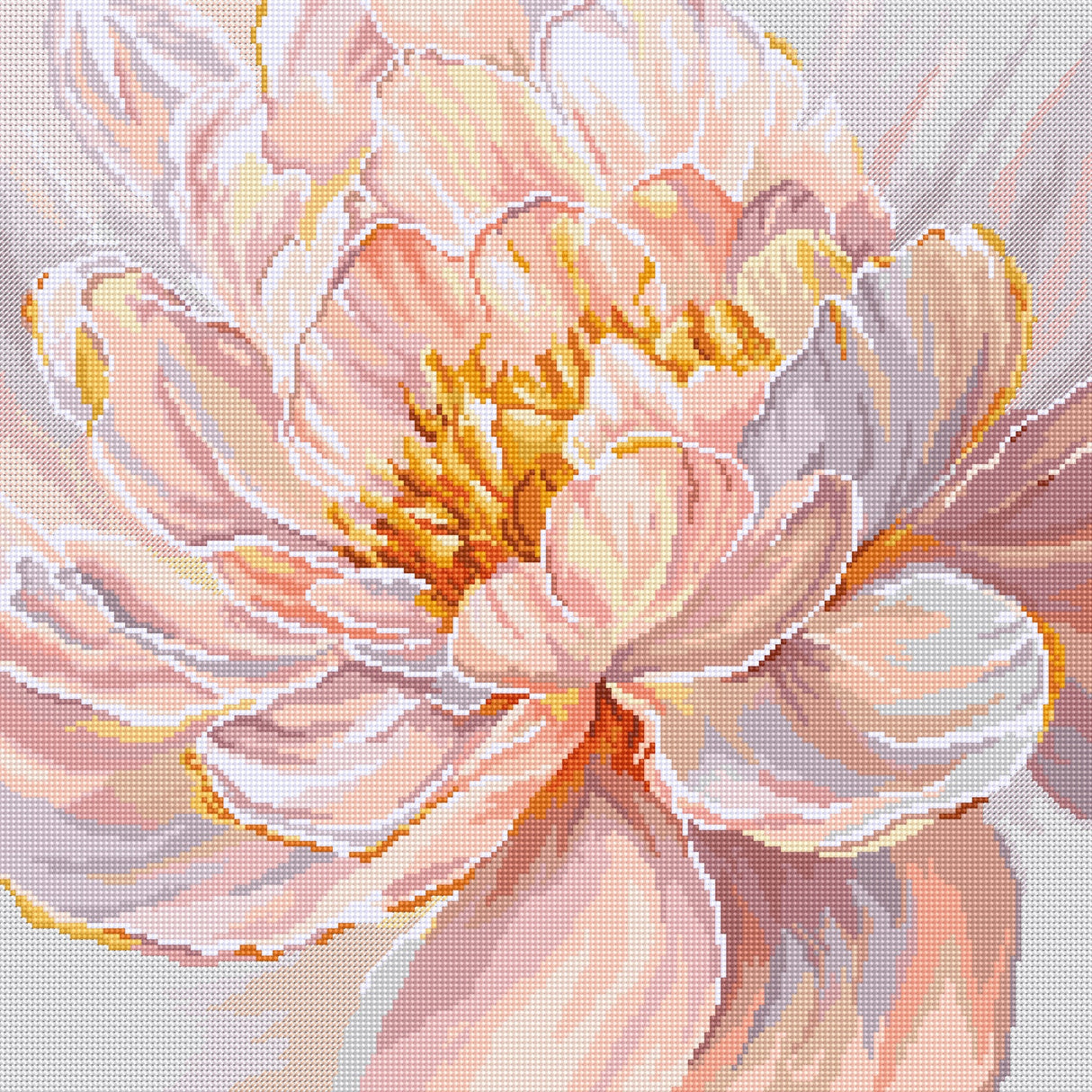 Kit de Punto de Cruz Letistitch - Floral Grace L9956