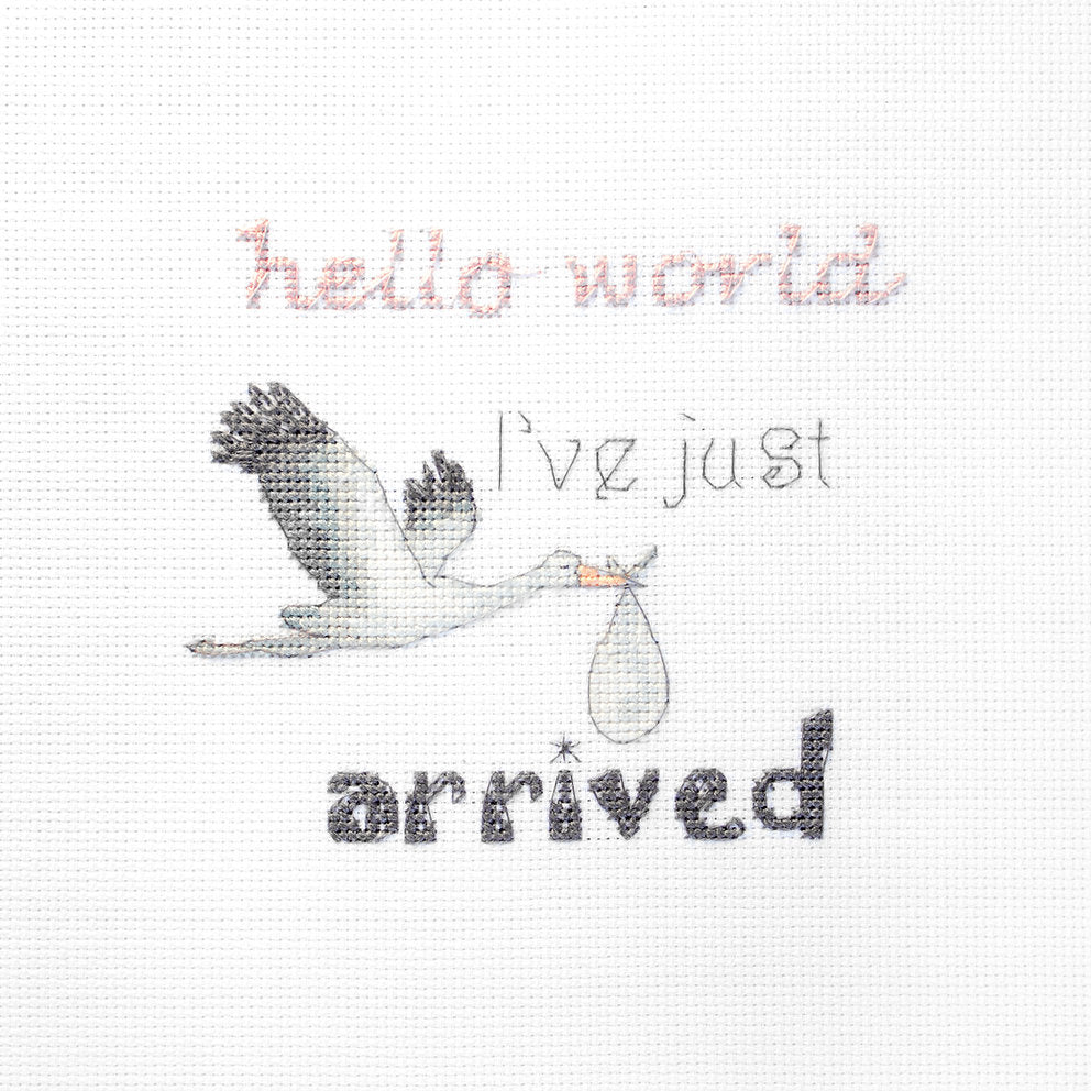 LETI 931 A gift for a newborn - LETISTITCH - Cross Stitch Kit