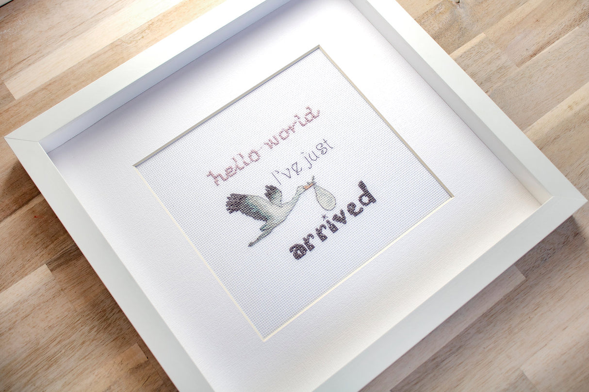 LETI 931 A gift for a newborn - LETISTITCH - Cross Stitch Kit