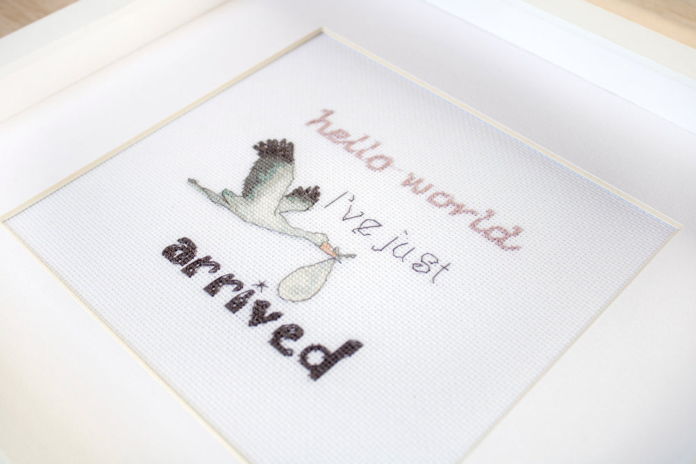 LETI 931 A gift for a newborn - LETISTITCH - Cross Stitch Kit