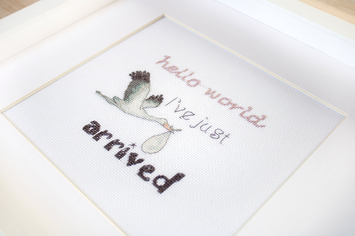 LETI 931 A gift for a newborn - LETISTITCH - Cross Stitch Kit