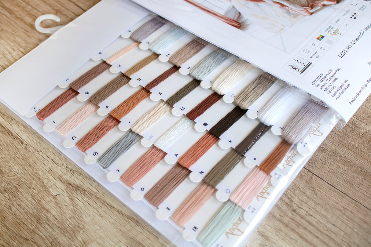 LETI 941 A beautiful moment - LETISTITCH - Cross Stitch Kit