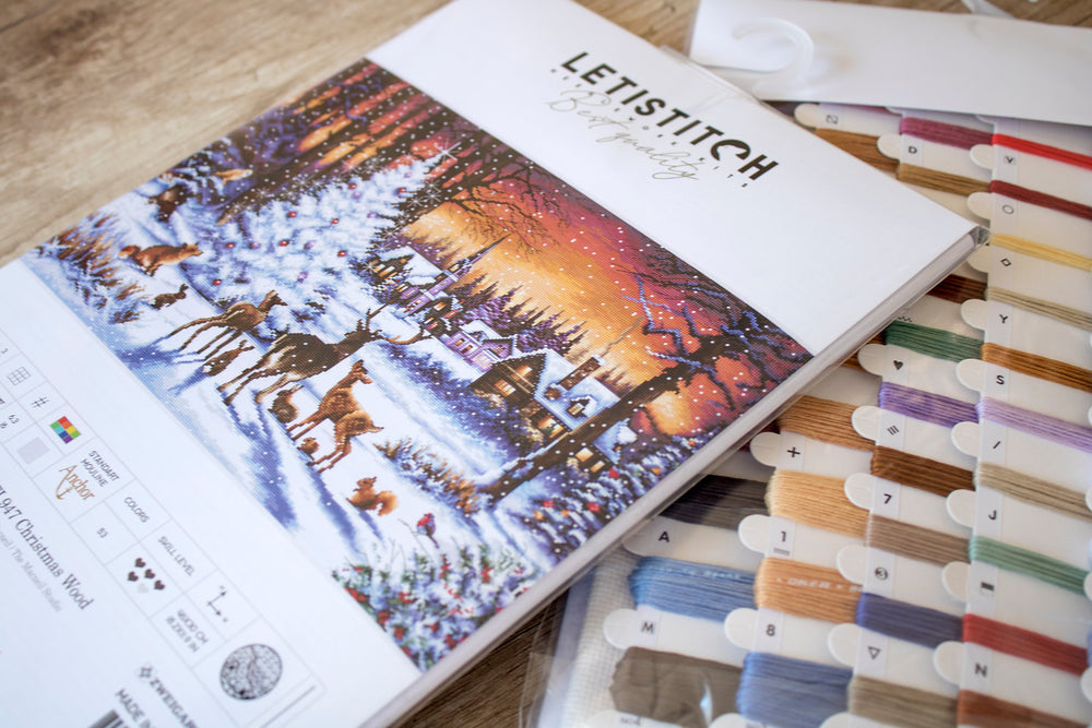 Christmas Wood - LETI 947 LETISTITCH - Cross Stitch Kit