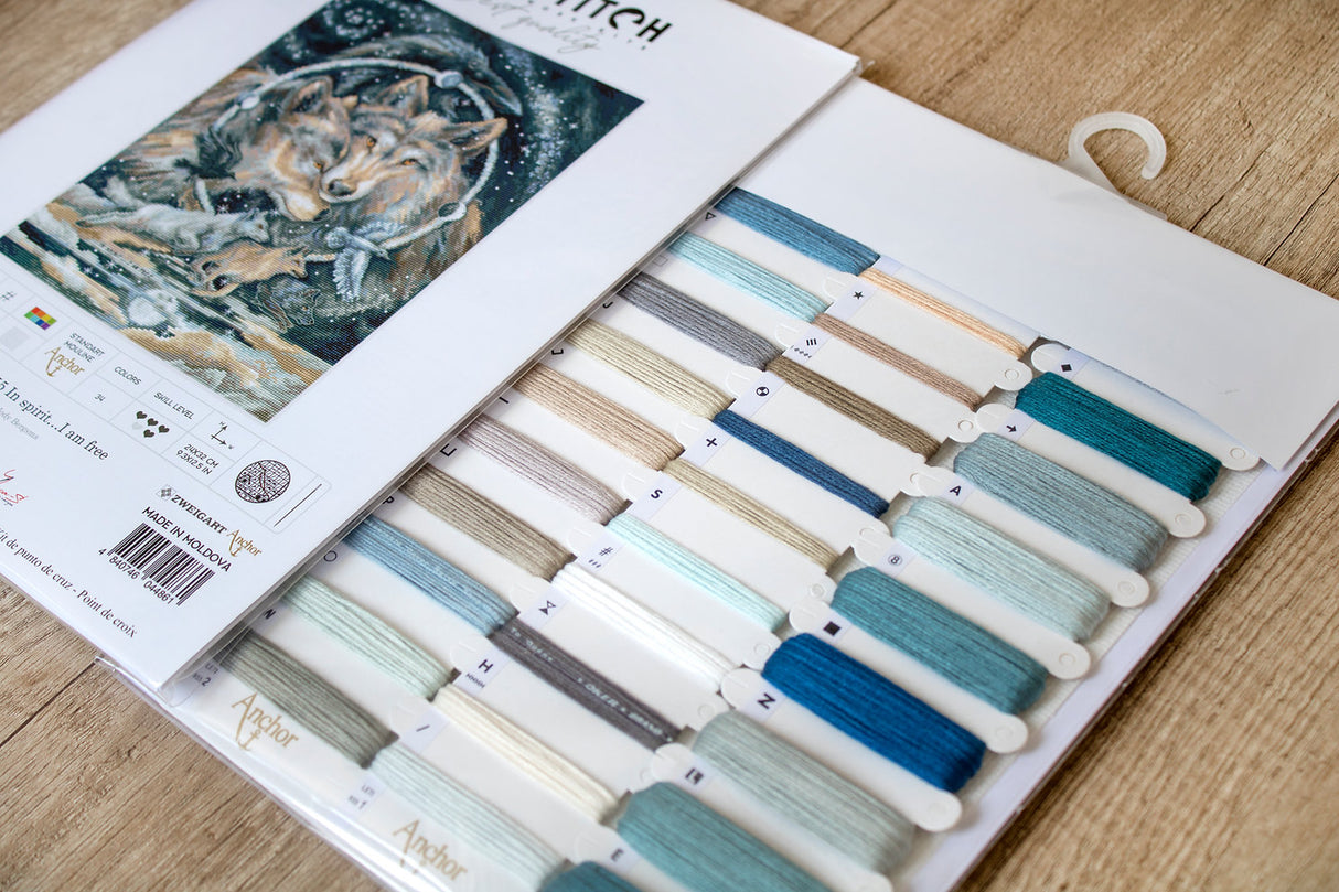 LETI 955 In spirit... I am free - LETISTITCH - Cross Stitch Kit