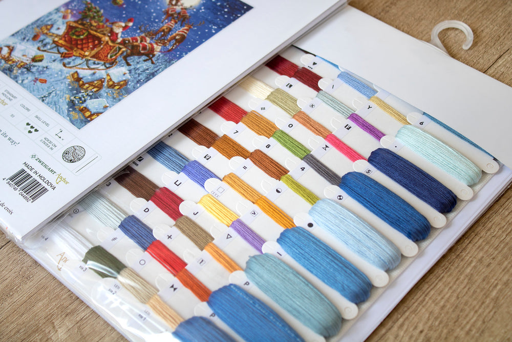 LETI 958 The reindeer on the way! - LETISTITCH - Cross Stitch Kit