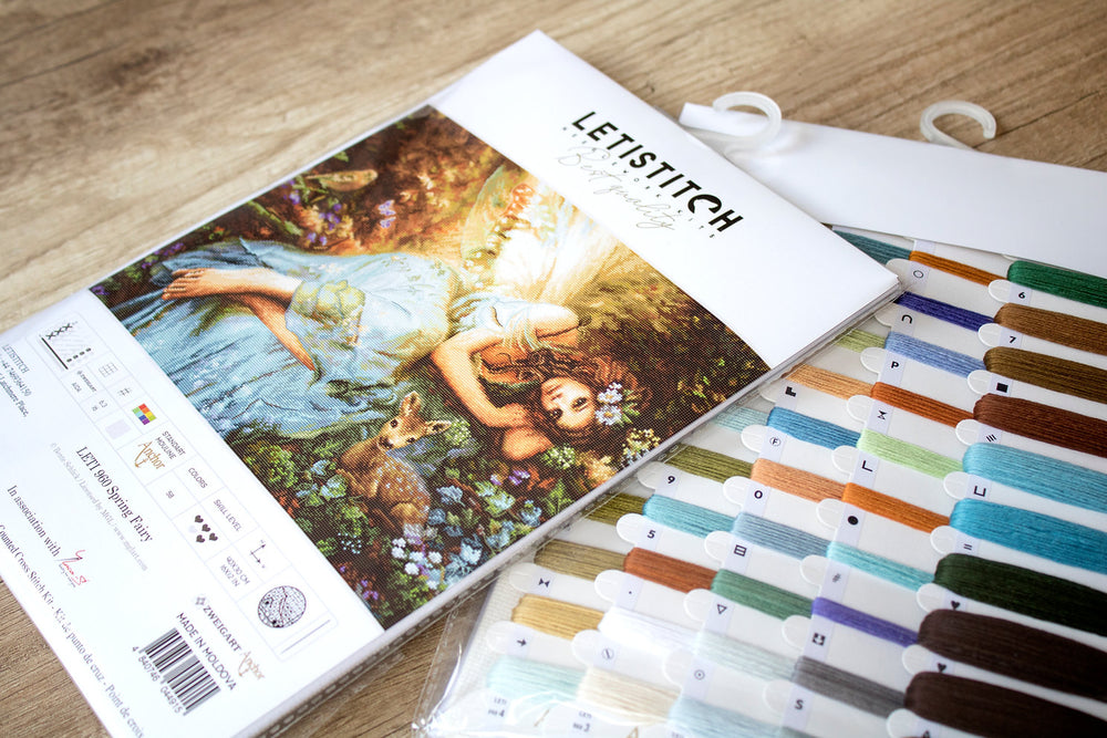 Spring Fairy - LETI 960 LETISTITCH - Cross Stitch Kit
