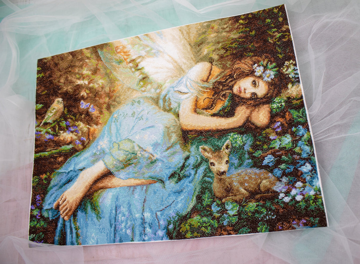 Spring Fairy - LETI 960 LETISTITCH - Cross Stitch Kit