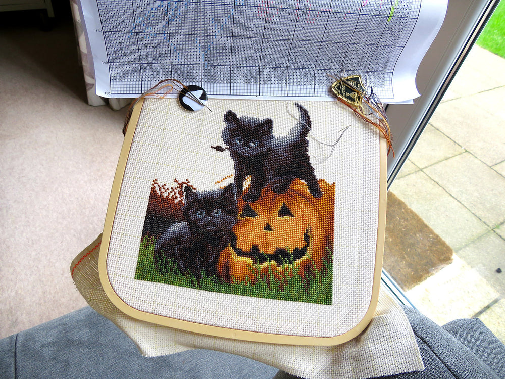 LETI 964 Did we scare you? - LETISTITCH - Cross Stitch Kit