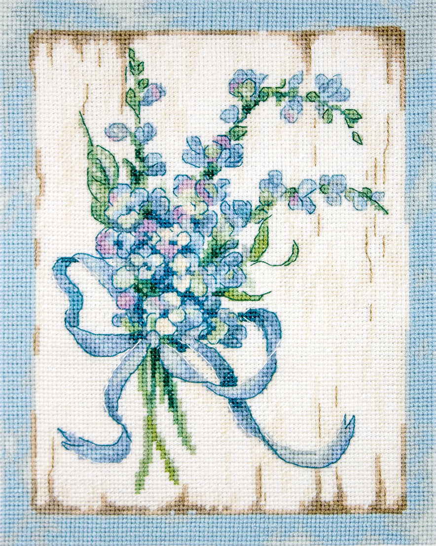 LETI 974 BLUE I - LETISTITCH - Cross Stitch Kit