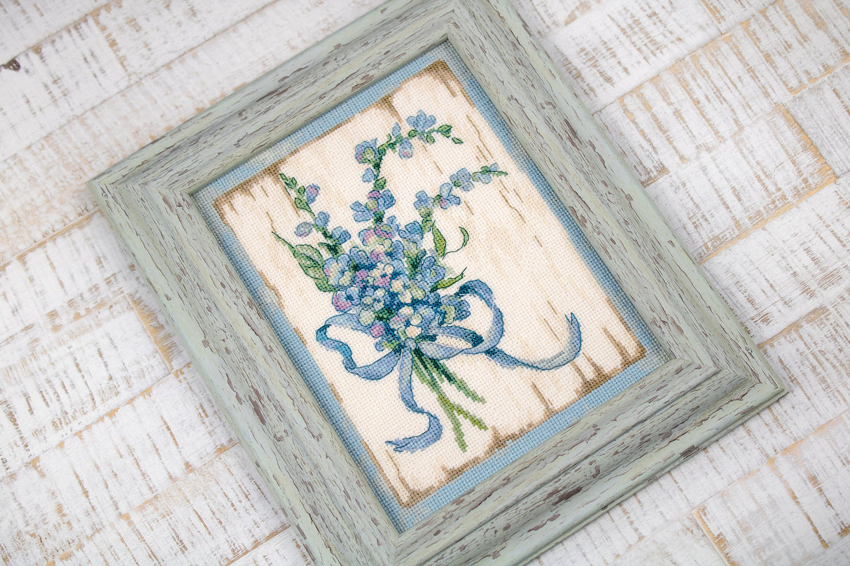 LETI 974 BLUE I - LETISTITCH - Cross Stitch Kit